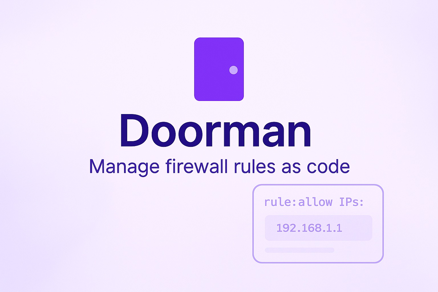 Vercel Doorman - Multi-Provider WAF Automation as Code